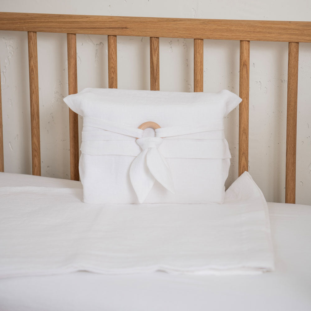 komplet-posteljina-za-krevetac-bela