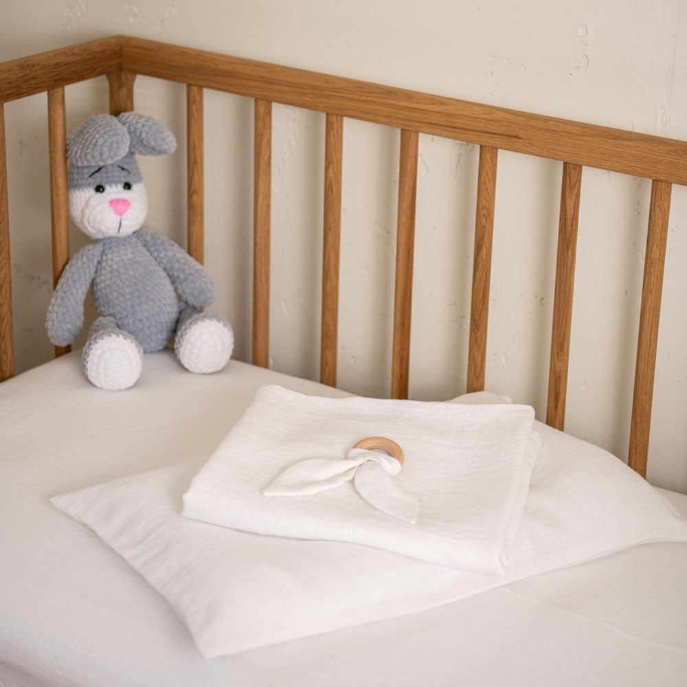 lanena-posteljina-za-bebe-bela