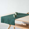 Washed linen runner