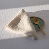 Washed linen dinner napkins