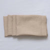 Washed linen dinner napkins