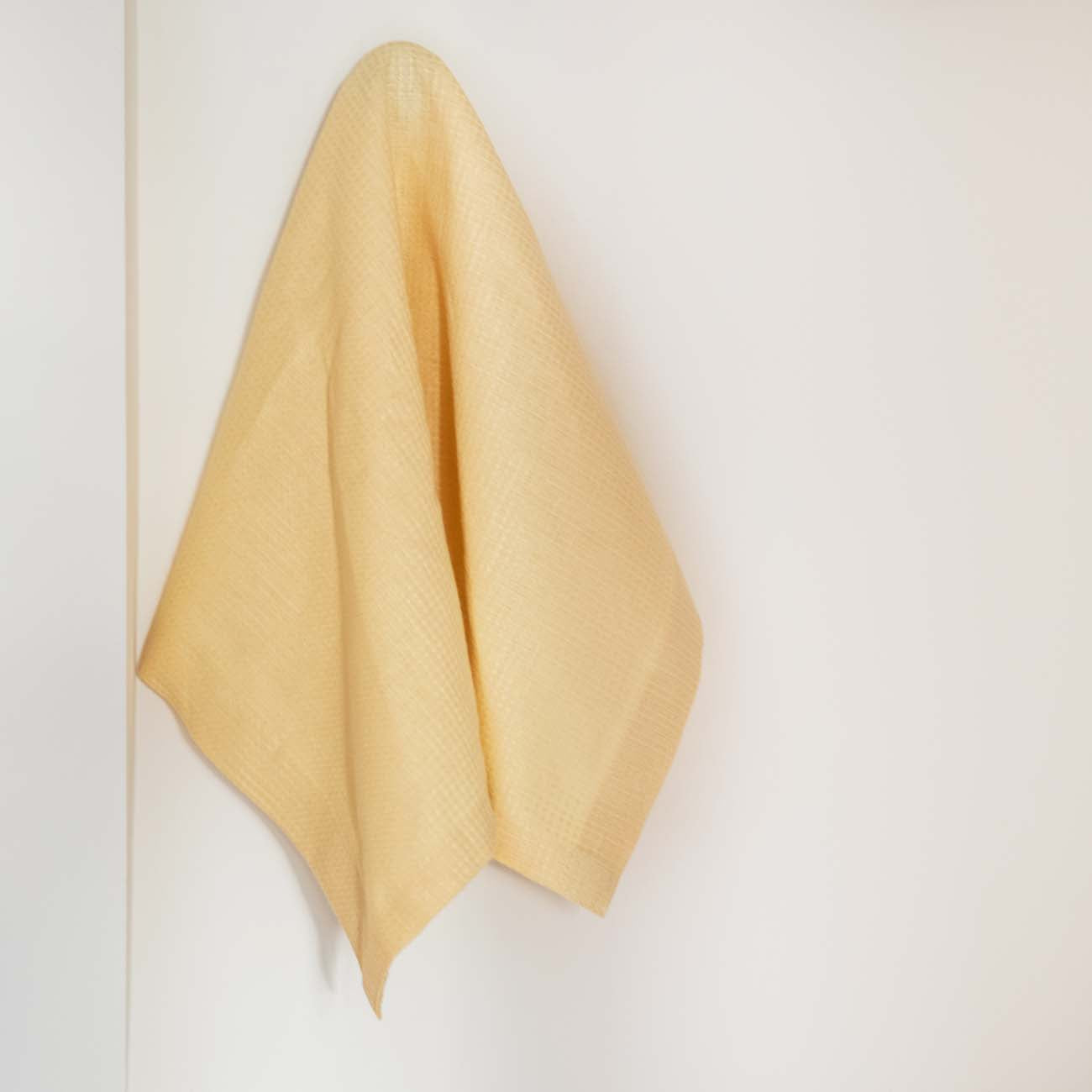 kuhinjska-krpa-vafl-tkanje-zuta